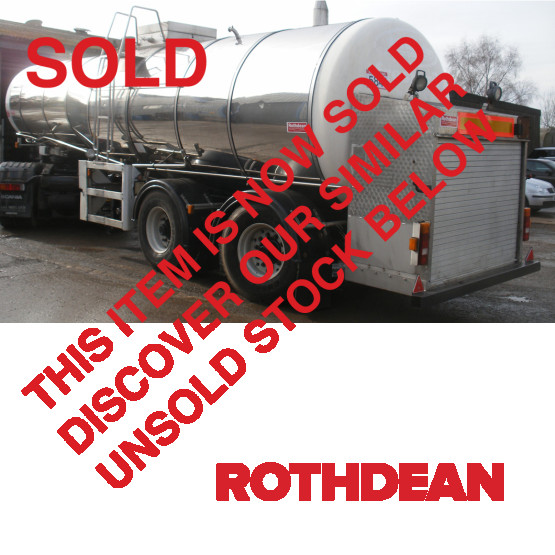 1997 ROS ROCA MILK STEP in Food & Chemical Tankers Trailers