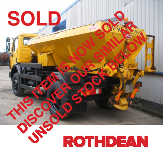 1991 MERCEDES 1717 C/W GRITTER BODY in Other