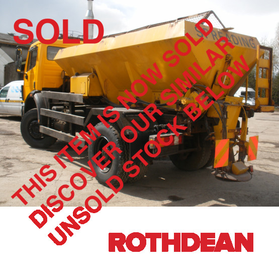 1992 MERCEDES 1717 C/W GRITTER BODY in Other