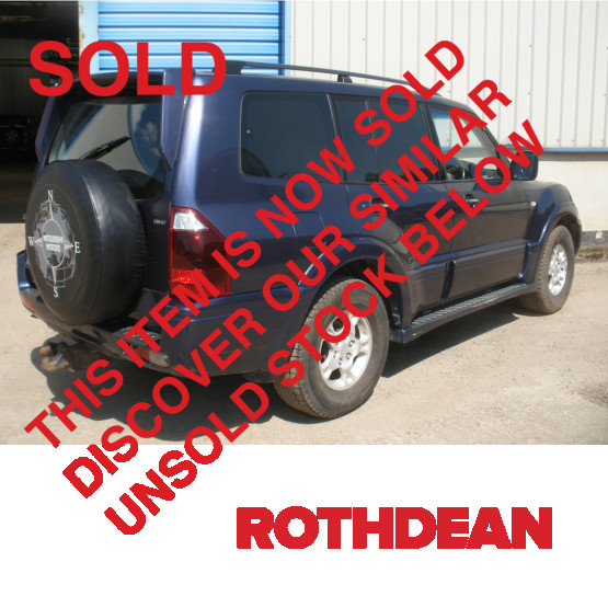 2006 MITSUBISHI PAJERO DI-D in Cars and Light Vans Rigid