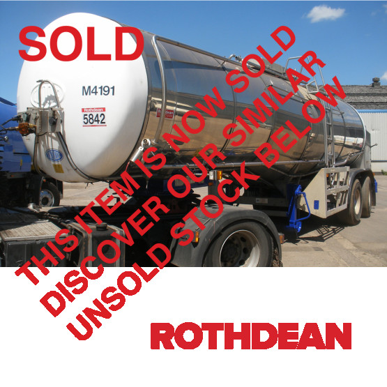 1995 ROS ROCA MILK STEP in Food & Chemical Tankers Trailers