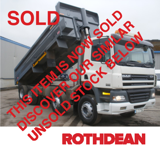 2006 DAF CF85-340 in Tippers Rigid Vehicles