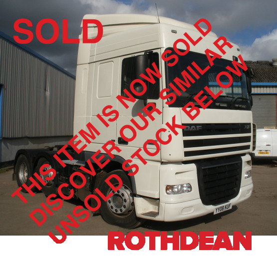 2008 DAF XF105-460 SPACE CAB in 6x2 Tractor Units