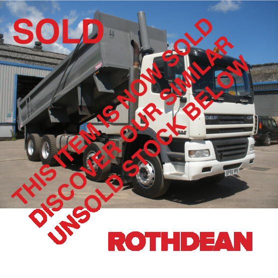 2006 DAF CF85-340 in Tippers Rigid Vehicles