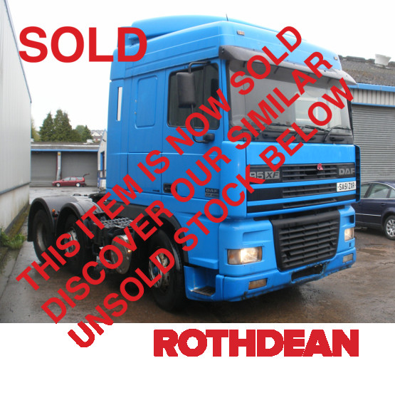 2001 DAF XF95-430 in 6x2 Tractor Units