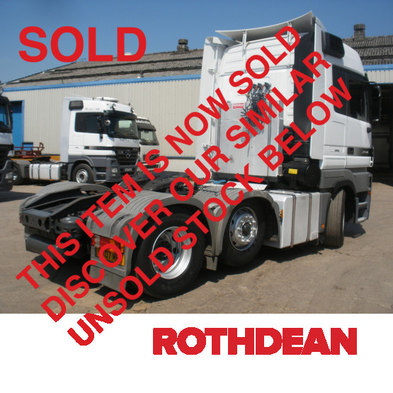 2007 MERCEDES ACTROS 2546 MEGA SPACE in 6x2 Tractor Units