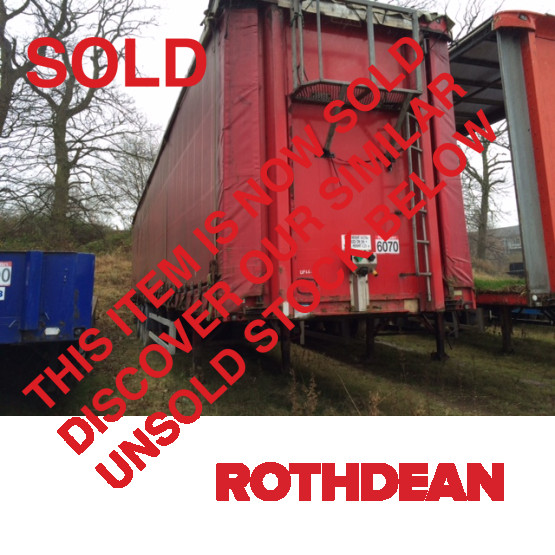 2004 SDC 13.6 STRAIGHT CHIPLINER in Curtain Siders Trailers