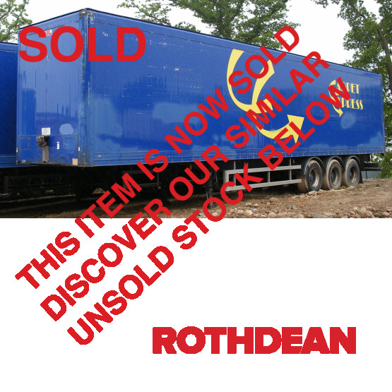 2001 SDC BOX in Box Trailers Trailers