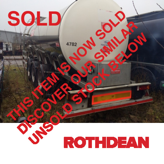 2007 Rothdean MILK in Food & Chemical Tankers Trailers