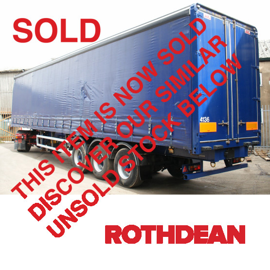 2002 SDC  in Curtain Siders Trailers