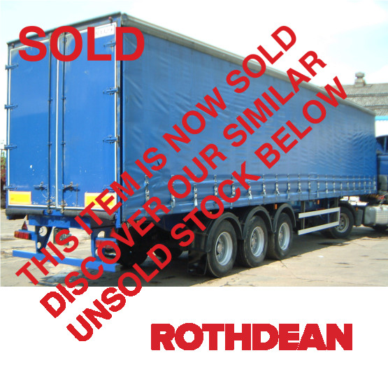 2000 Cartwright  in Curtain Siders Trailers