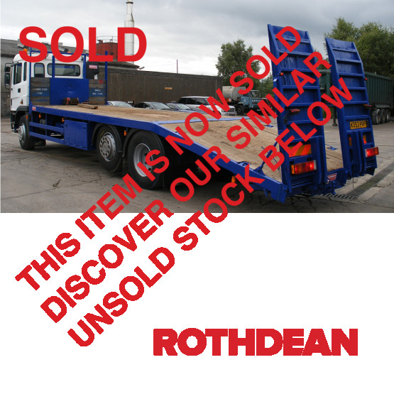 2000 ERF EC8.28 in Flatbed/Beavertail Rigid Vehicles