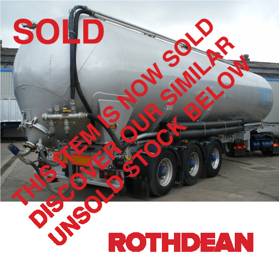 1994 Crane Freuhauf ALLOY TIPPING in Powder Tankers Trailers