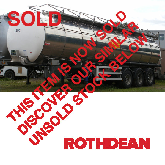 2002 Rothdean G.P in Food & Chemical Tankers Trailers
