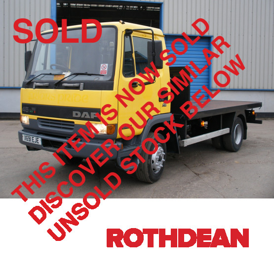 2001 DAF 45-150 in Flatbed/Beavertail Rigid Vehicles