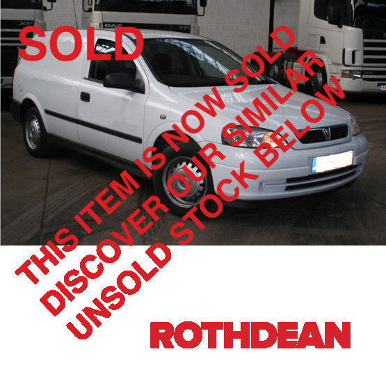 2003 VAUXHALL ASTRA ENVOY TDI in Cars and Light Vans Rigid