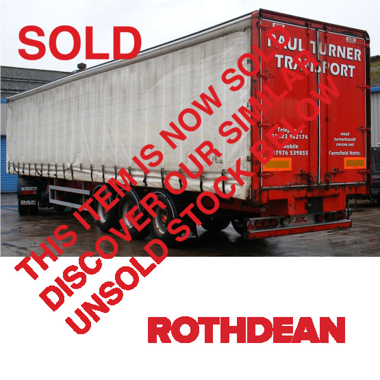2000 SDC  in Curtain Siders Trailers