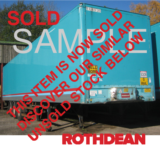 1999 Crane Freuhauf BOX 44\\\' in Box Trailers Trailers