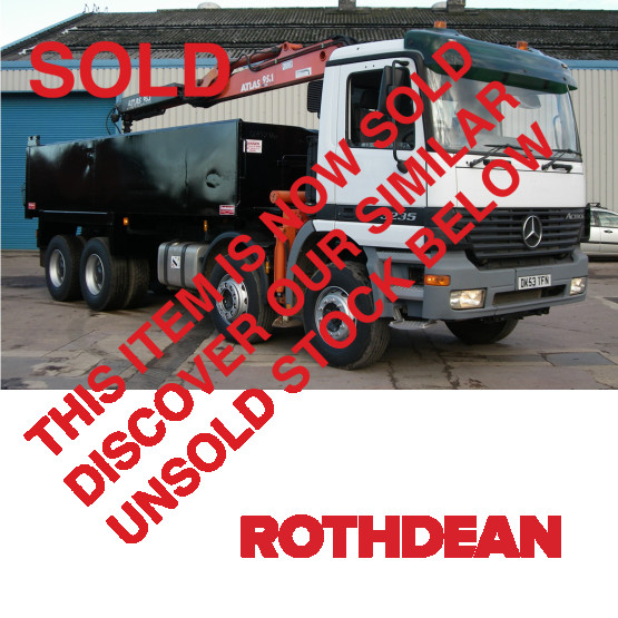 2003 MERCEDES 3235 ACTROS in Tippers Rigid Vehicles