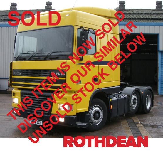 2002 DAF 95XF430 in 6x2 Tractor Units