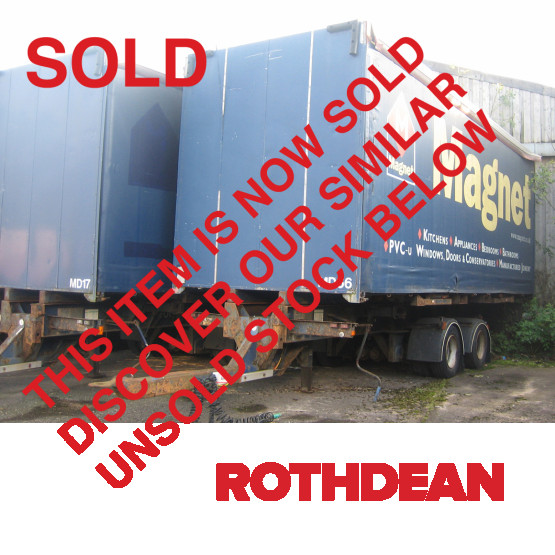 2000 Tinsley DRAWBAR in Curtain Siders Trailers