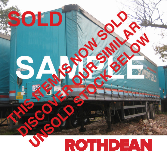 1999 FREUHAUF 40FT TANDEM in Curtain Siders Trailers