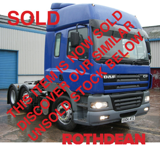2004 DAF 85CF430 in 6x2 Tractor Units