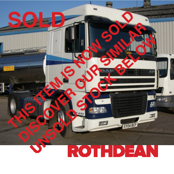 2004 DAF XF95430 in 4x2 Tractor Units