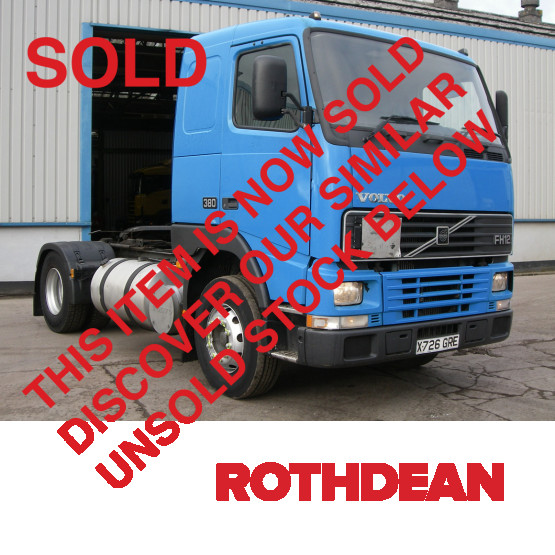 2001 VOLVO FH12-380 in 4x2 Tractor Units