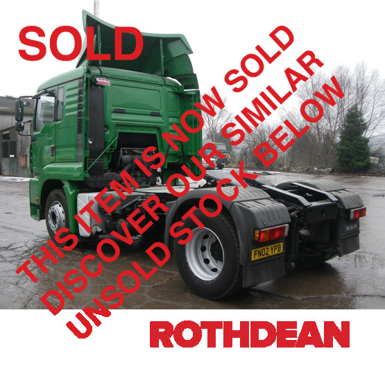 2002 MAN TG410A in 4x2 Tractor Units