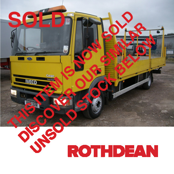 2002 IVECO CARGO TECTOR 75E17 in Flatbed/Beavertail Rigid Vehicles