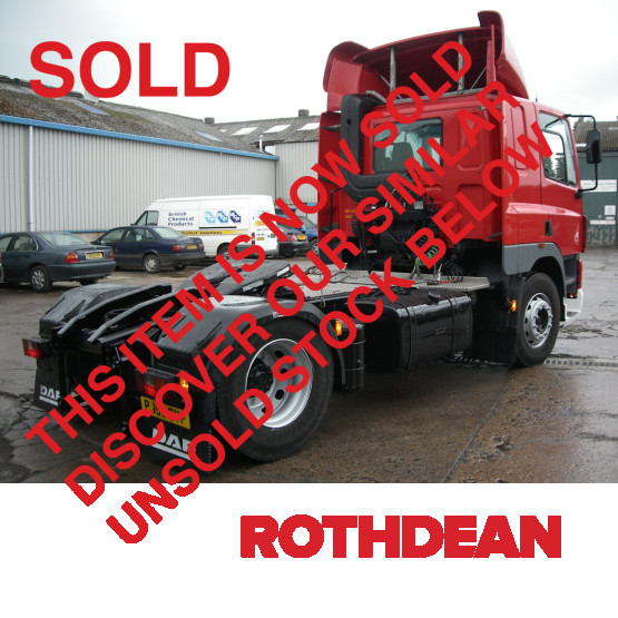 2004 DAF 85CF380 in 4x2 Tractor Units
