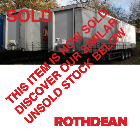 2000 SDC STRAIGHT in Curtain Siders Trailers