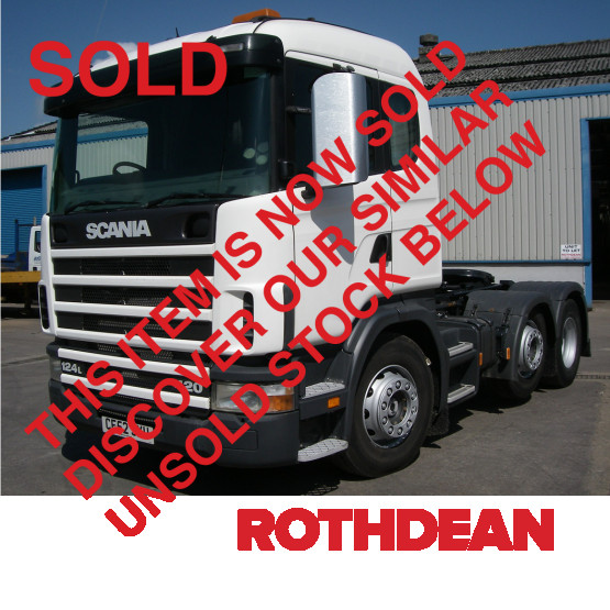 2003 SCANIA R124-420 in 6x2 Tractor Units