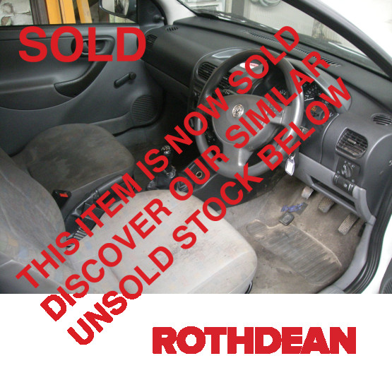 2001 VAUXHALL CORSA 1.7 DI in Cars and Light Vans Rigid