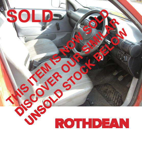 2000 VAUXHALL COMBO D in Cars and Light Vans Rigid