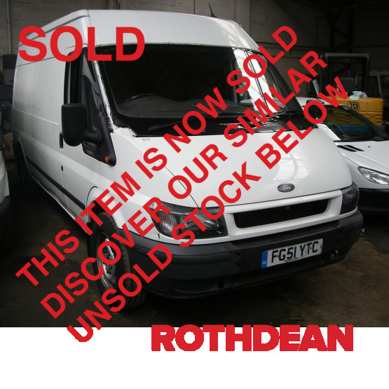 2001 FORD TRANSIT T350 in Cars and Light Vans Rigid