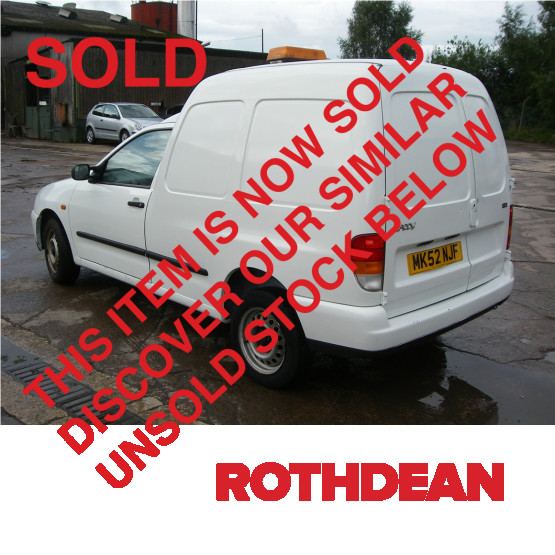 2002 VOLKSWAGEN CADDY SDI in Cars and Light Vans Rigid