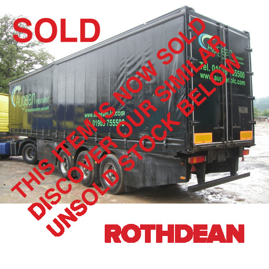 1994 Cartwright STRAIGHT FRAME in Curtain Siders Trailers