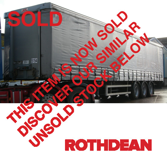 2000 SDC STRAIGHT in Curtain Siders Trailers