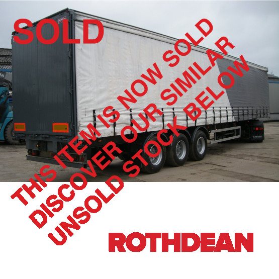2000 SDC STRAIGHT in Curtain Siders Trailers