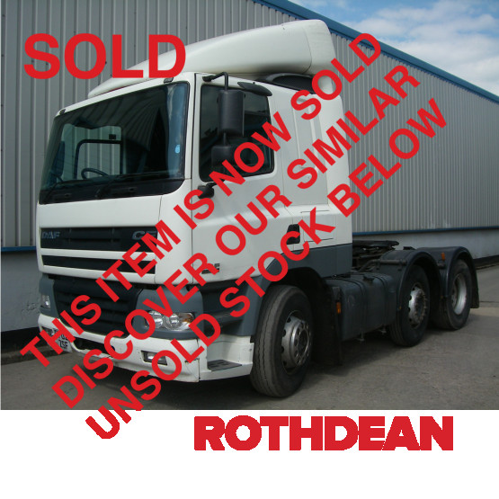 2002 DAF 85CF430 in 6x2 Tractor Units