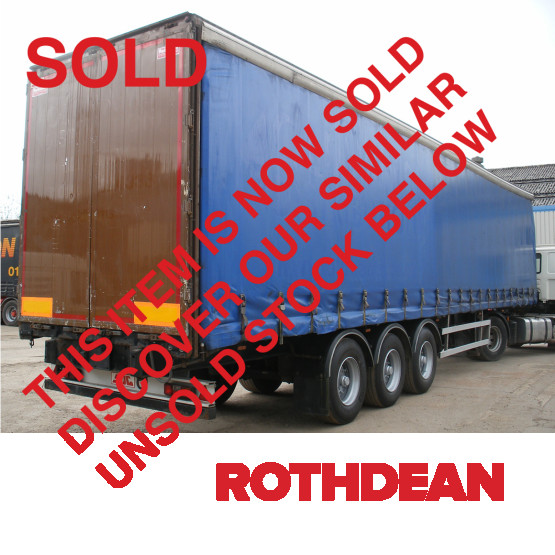 2000 SDC  in Curtain Siders Trailers