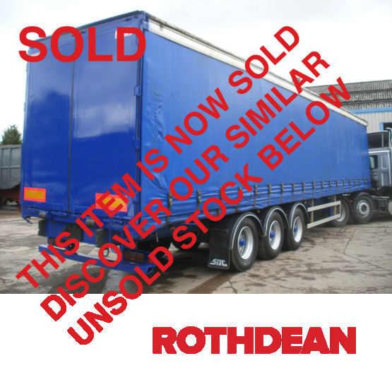 2002 SDC STRAIGHT in Curtain Siders Trailers