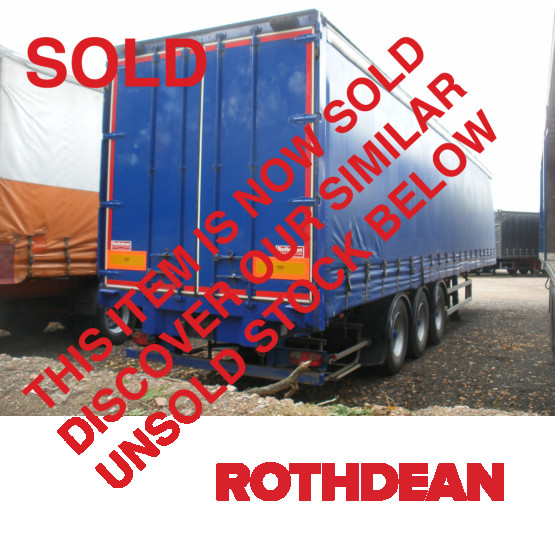 2002 SDC STRAIGHT in Curtain Siders Trailers