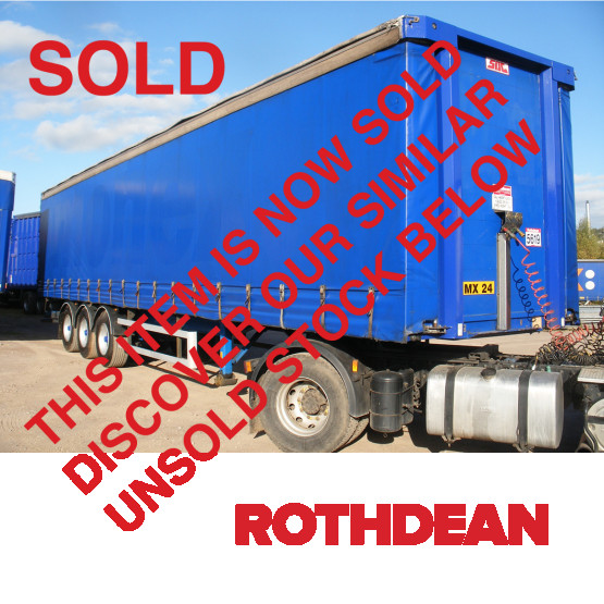 2002 SDC STRAIGHT in Curtain Siders Trailers