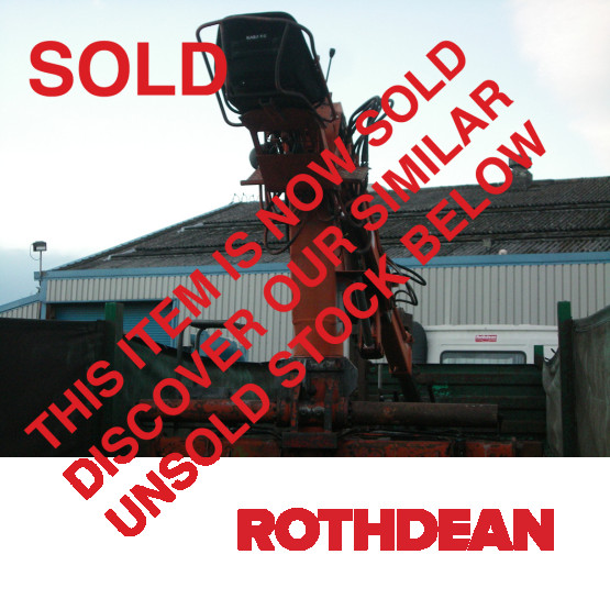 1988 Crane Freuhauf FLAT c/w CRANE in Flat Trailers Trailers