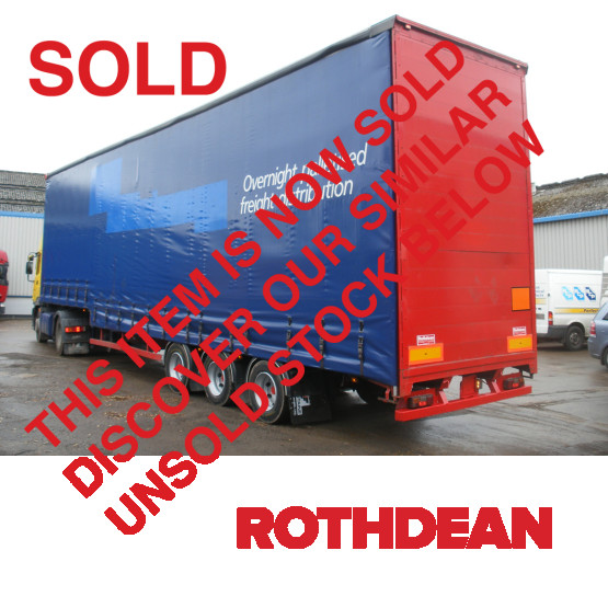 2001 CORUS DOUBLE DECK in Curtain Siders Trailers