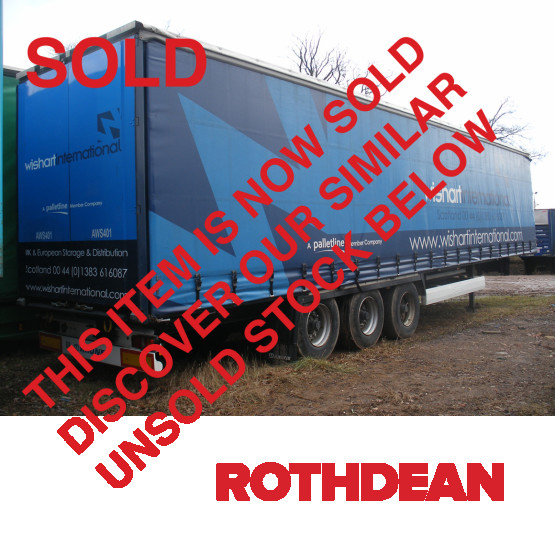 2007 KRONE STRAIGHT in Curtain Siders Trailers