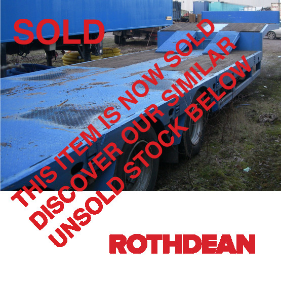 1998 FAYMONVILLE LOWLOADER in Other Trailers